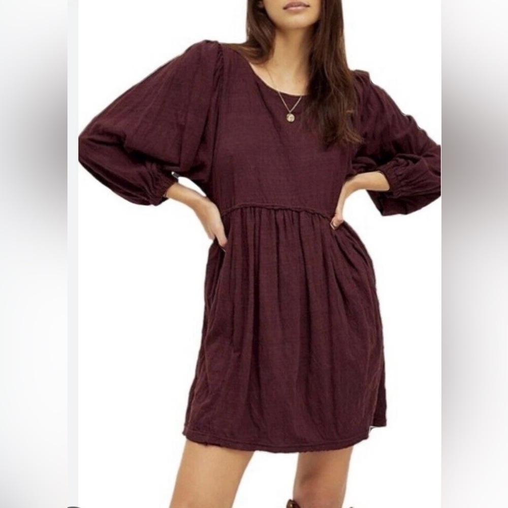 Free People Get Obsessed Babydoll Dress